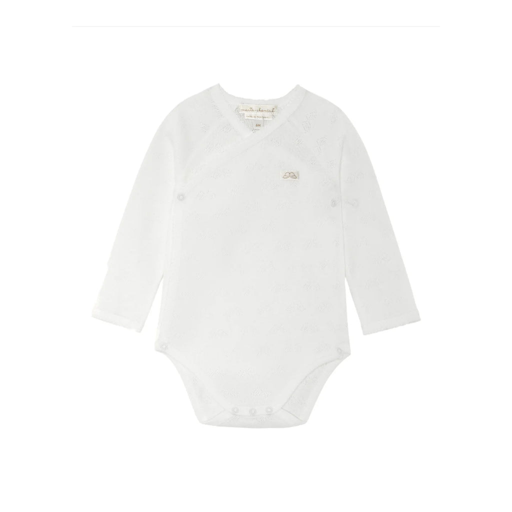 Pointelle Cotton Onesie