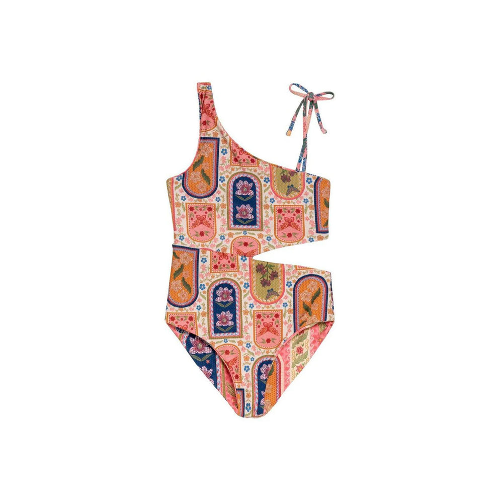 Savanna Kids One Piece Swimsuit in Fiore