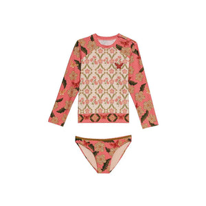 Lackie Kids Rashguard Set in Fiore