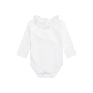 Angel Wing Ruffle Collar Onesie