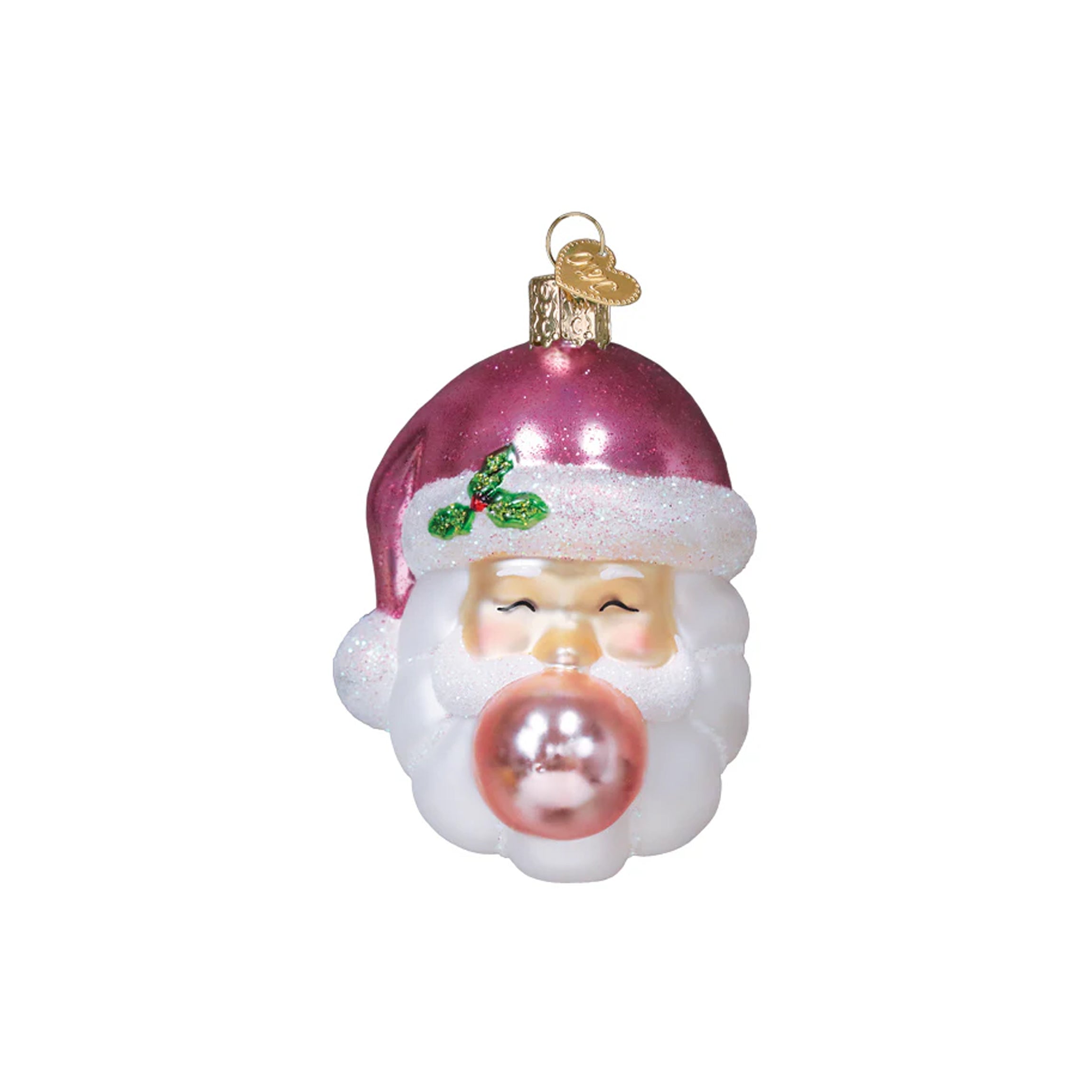 Bubblegum Papa Noel Ornament