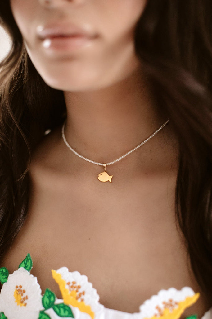 Monday Edition☆bubbles necklace Bubbles Necklace | Over The Moon