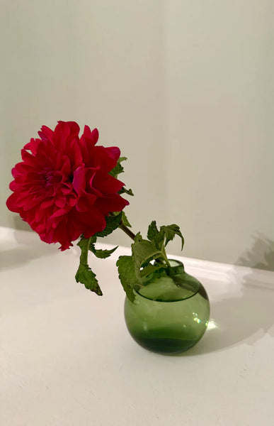 E&S IMPORTS - Bud Vase in Olive