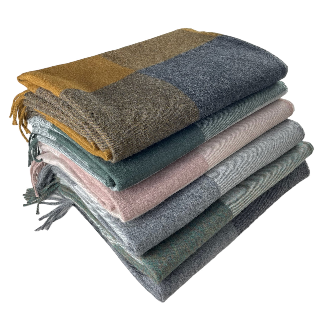 Alpaca Buffalo Check with Fringe