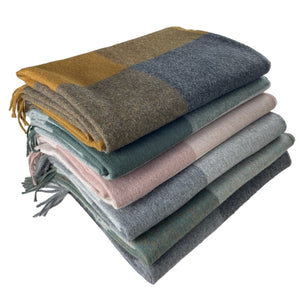 Alpaca Buffalo Check with Fringe