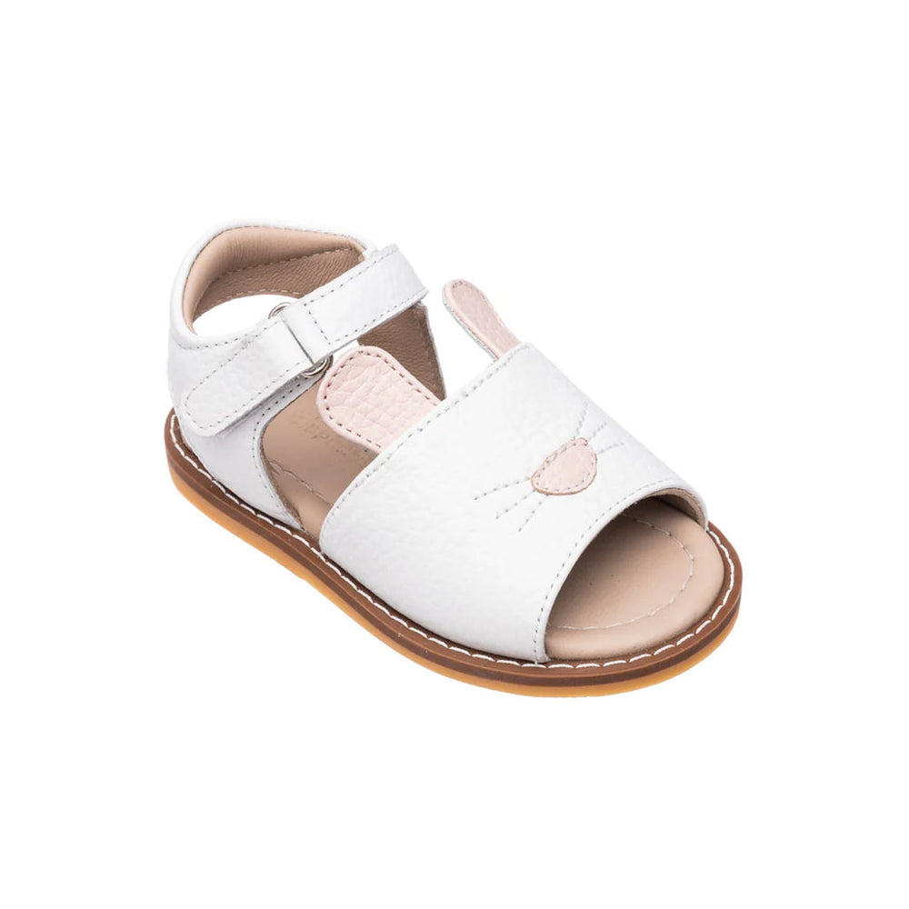 Bunny Sandal Toddler White