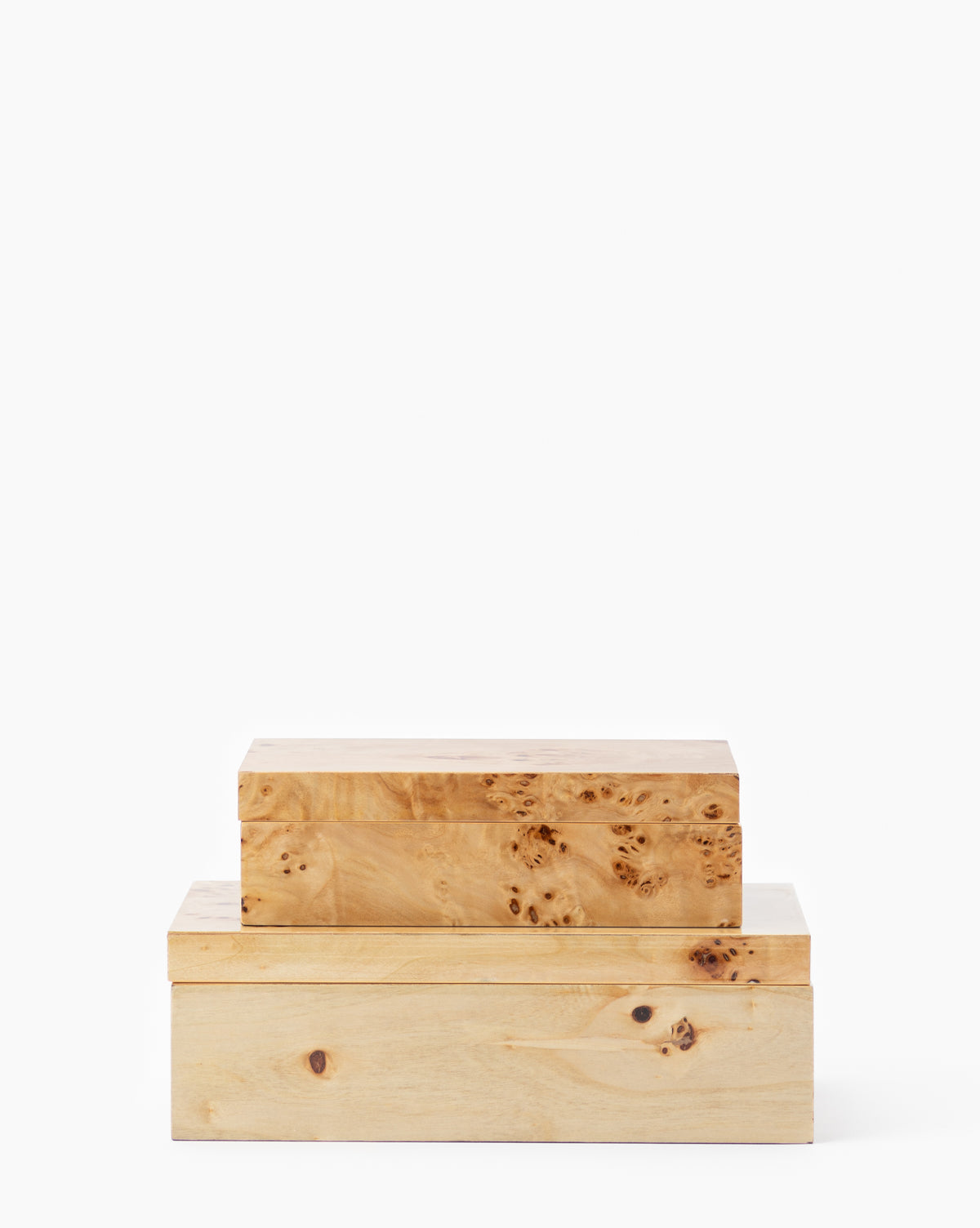 Burl Wood Box - Large