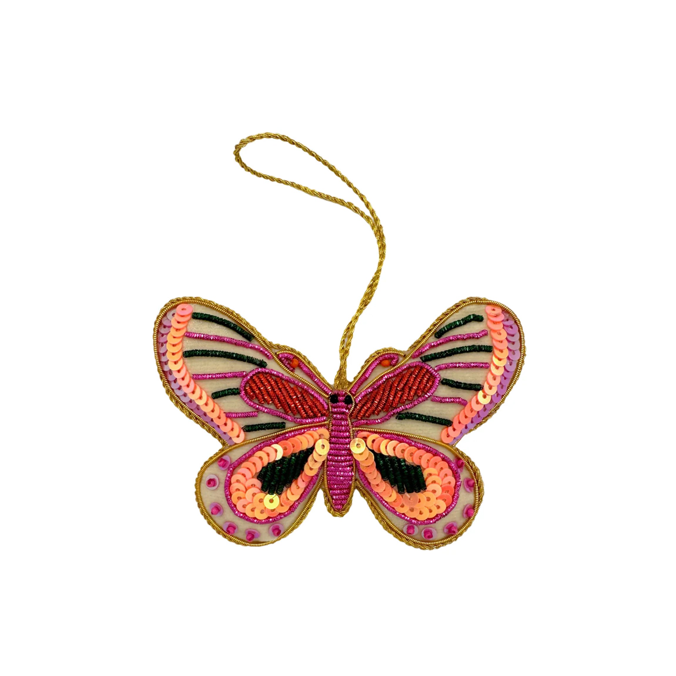 Butterfly Pink Ornament