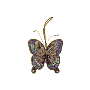 Butterfly Purple Ornament