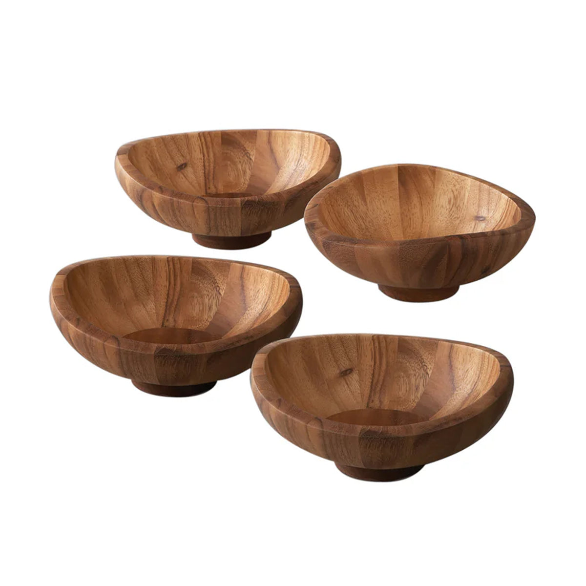 Butterfly Salad Bowls, Set of 4