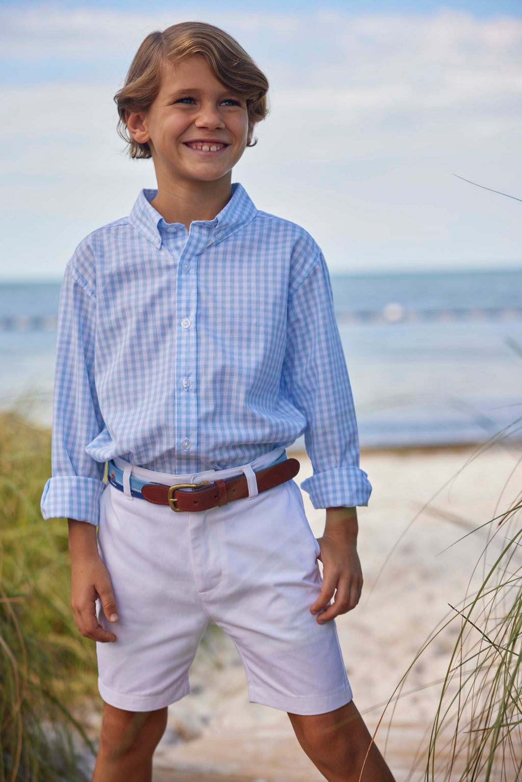 Classic Short in White Twill