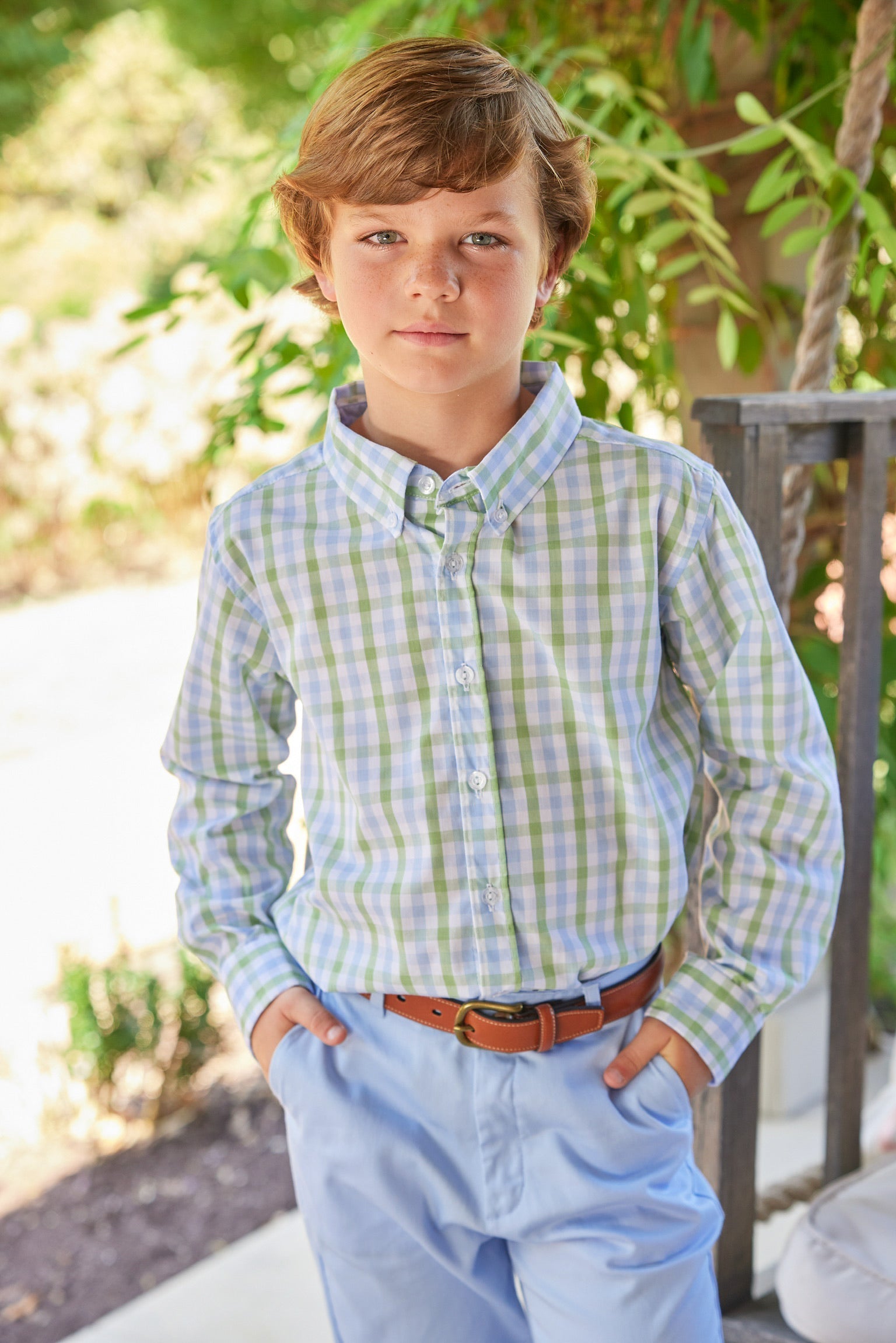 Button Down Shirt Cheekwood Plaid