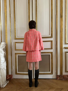 Lydia Skirt in Carré Saumon