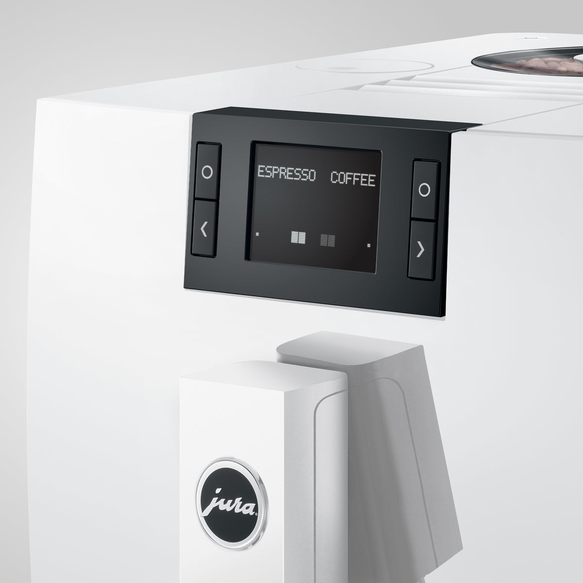 C3 Fully Automatic Coffee Machine in Piano White