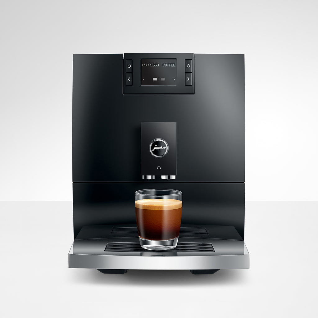 C3 Fully Automatic Coffee Machine in Piano Black