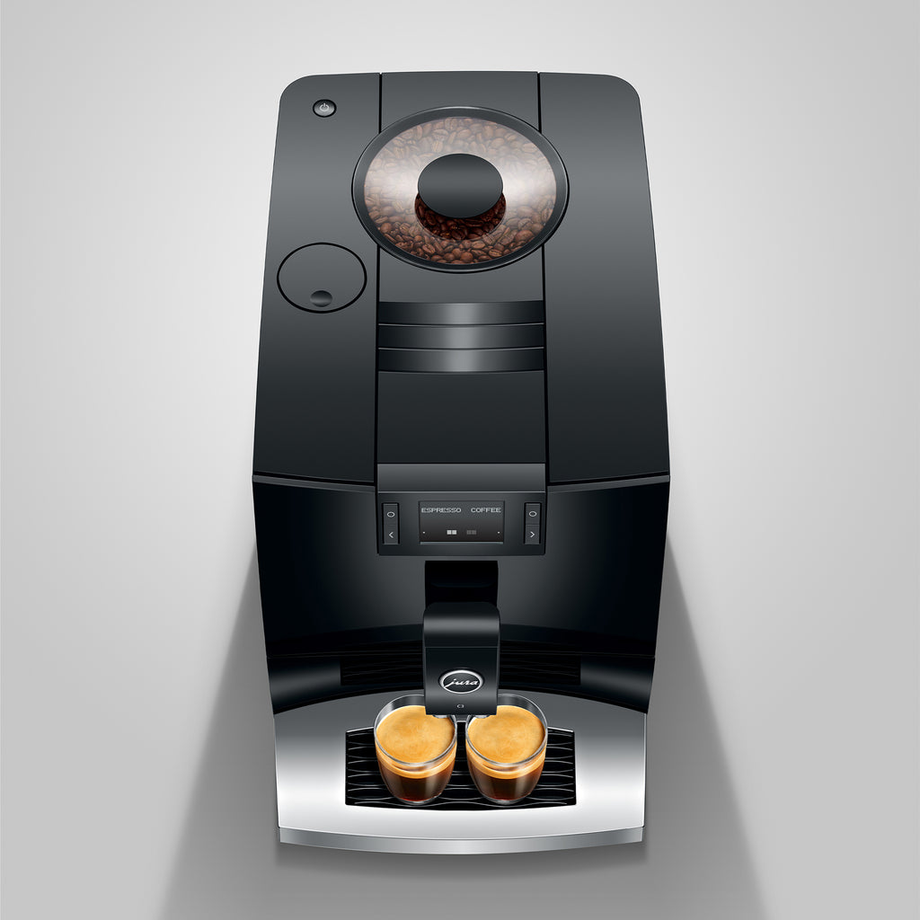 C3 Fully Automatic Coffee Machine in Piano Black