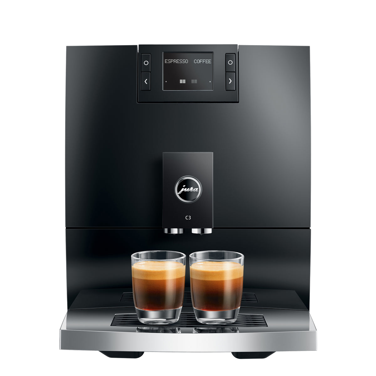 C3 Fully Automatic Coffee Machine in Piano Black