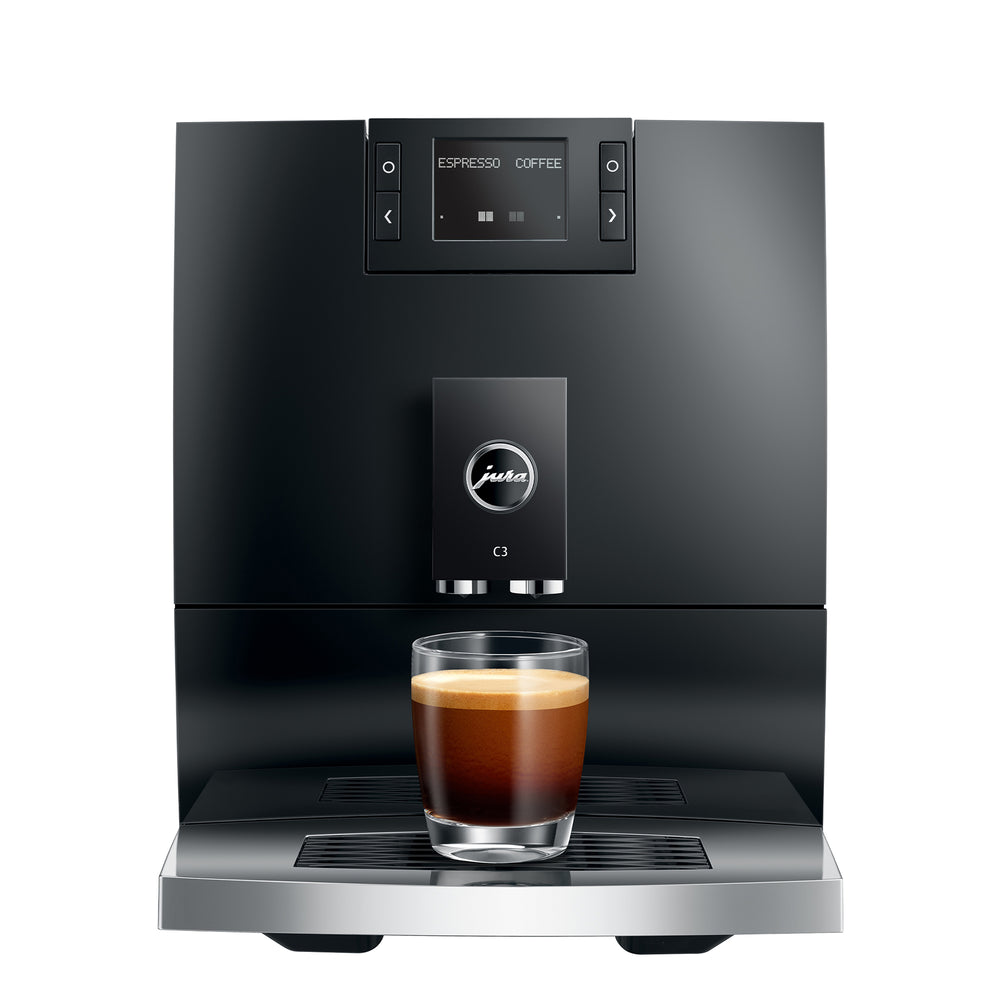 C3 Fully Automatic Coffee Machine in Piano Black