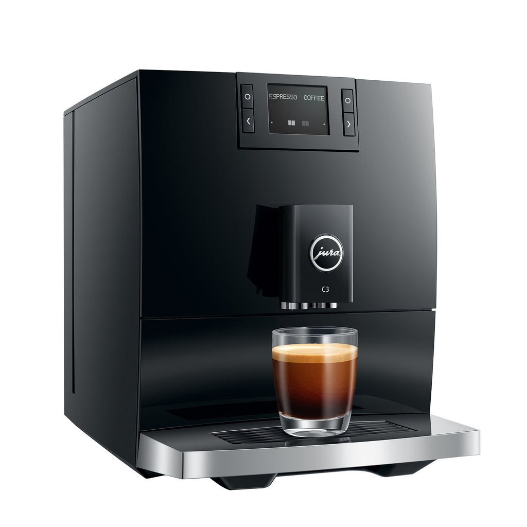 C3 Fully Automatic Coffee Machine in Piano Black