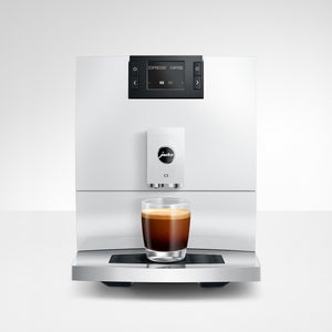 C3 Fully Automatic Coffee Machine in Piano White
