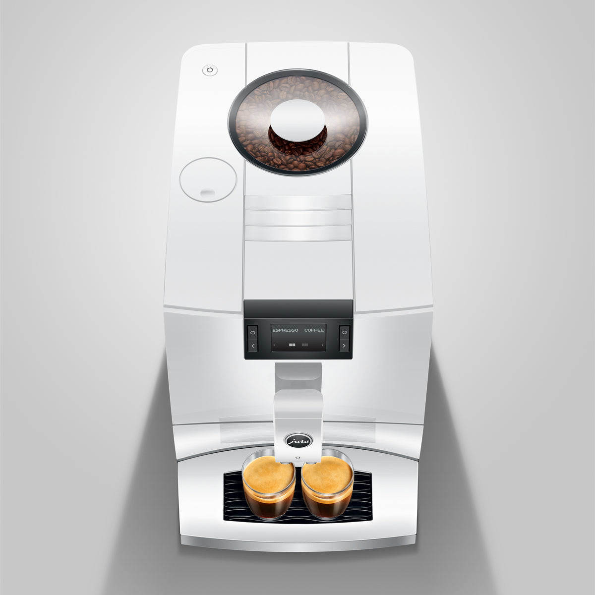 C3 Fully Automatic Coffee Machine in Piano White