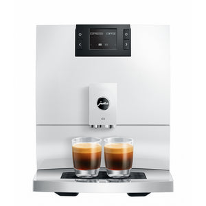 C3 Fully Automatic Coffee Machine in Piano White