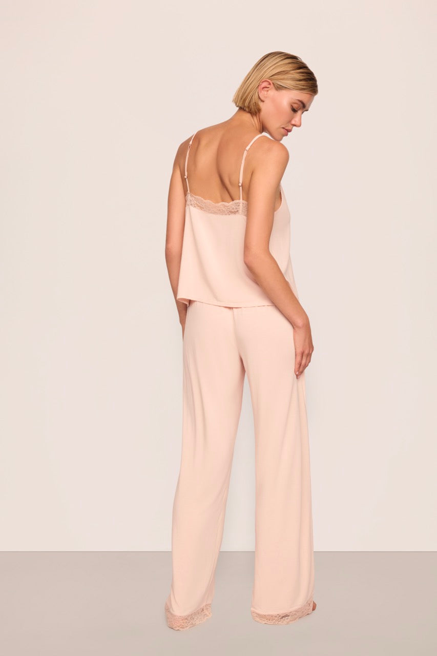 Kari Cami & Pant PJ Set in Tea Rose