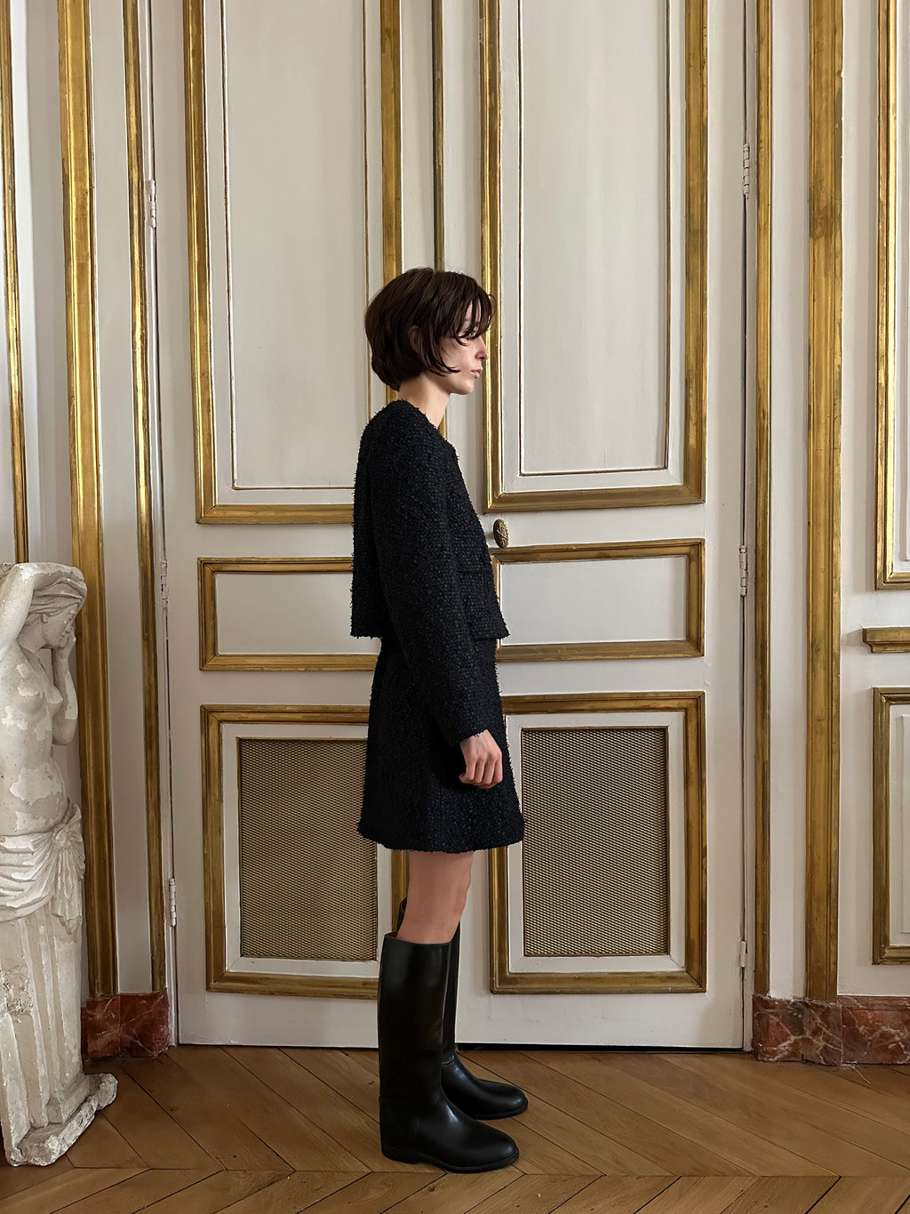 Alexia Skirt in Noir Été