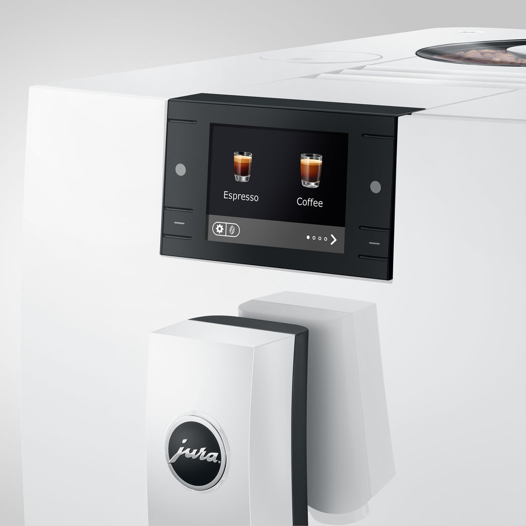 C9 Fully Automatic Coffee Machine in Piano White