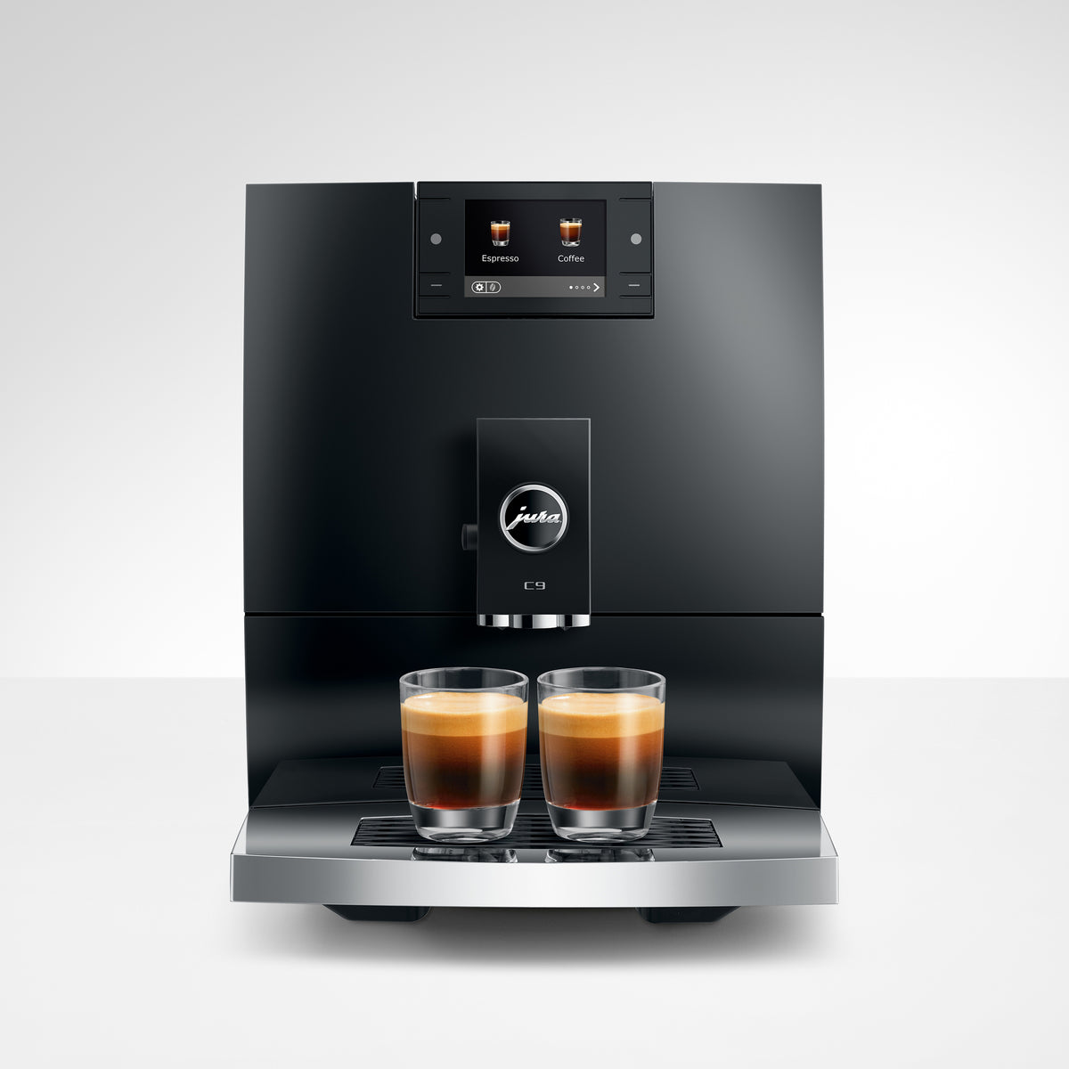 C9 Fully Automatic Coffee Machine in Piano Black