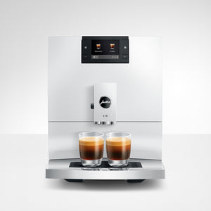 C9 Fully Automatic Coffee Machine in Piano White