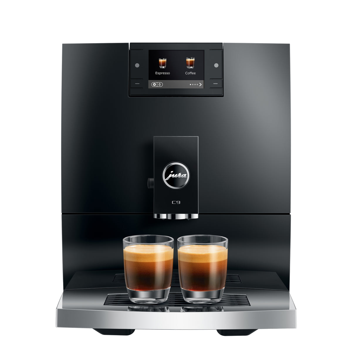 C9 Fully Automatic Coffee Machine in Piano Black