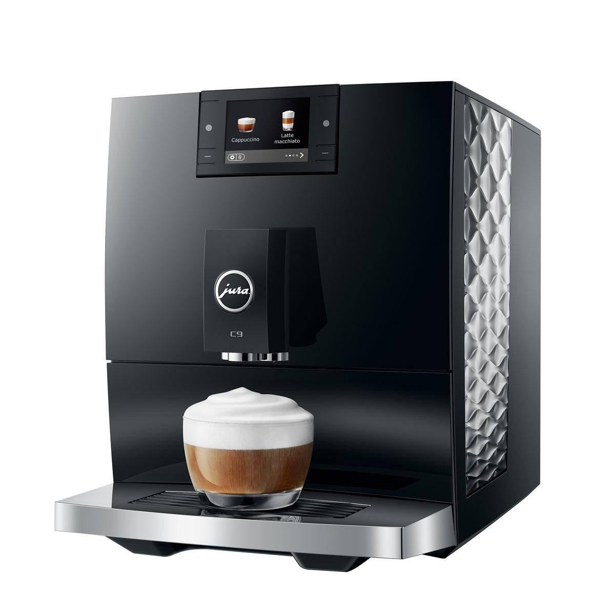 C9 Fully Automatic Coffee Machine in Piano Black