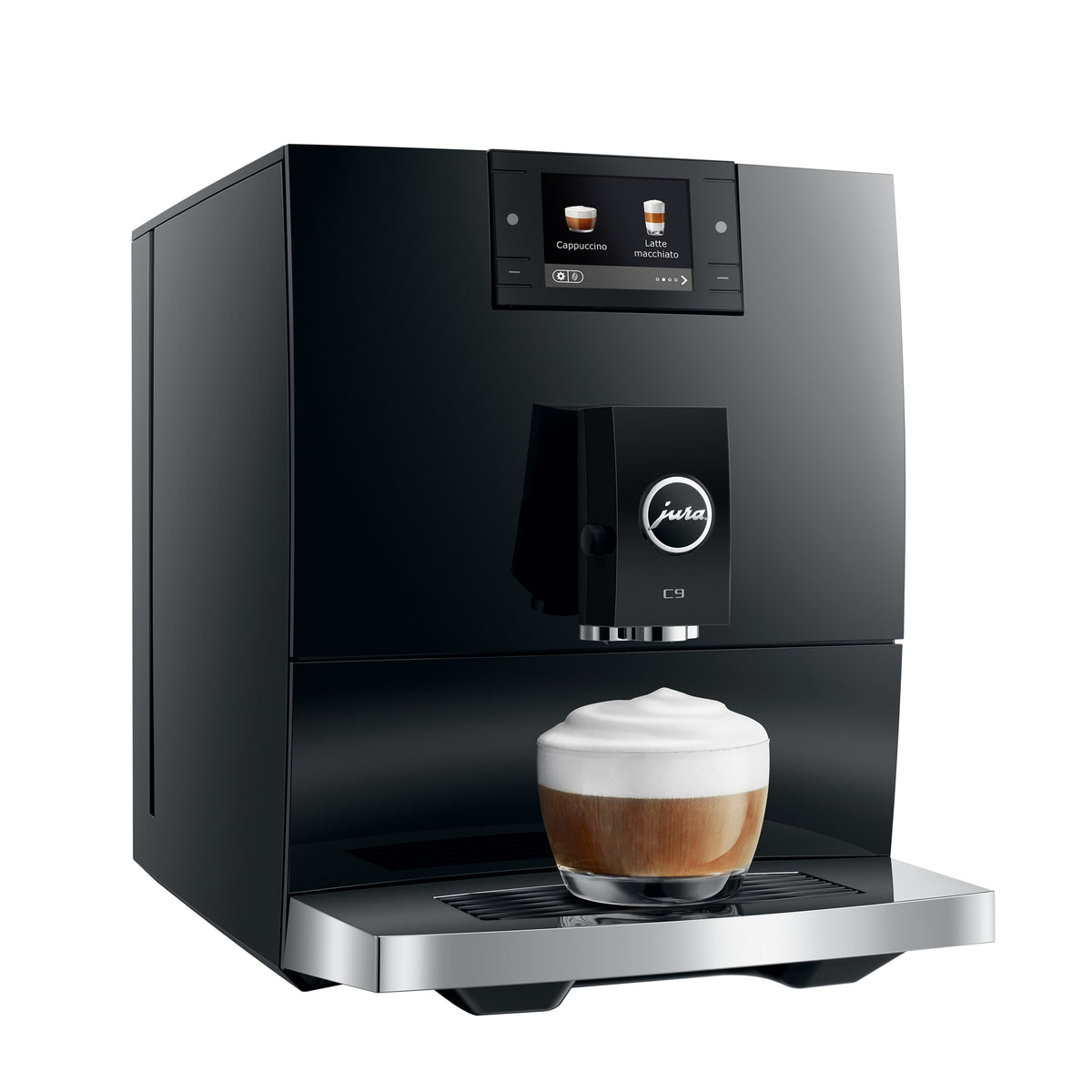 C9 Fully Automatic Coffee Machine in Piano Black
