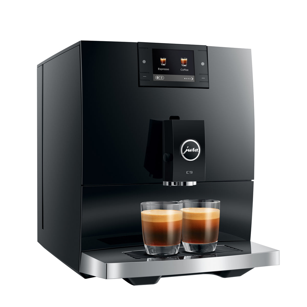 C9 Fully Automatic Coffee Machine in Piano Black