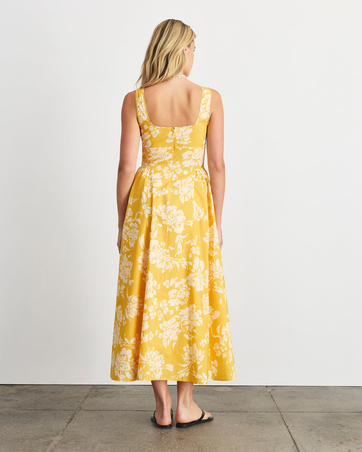 Cadence Dress in Buttercup Multi