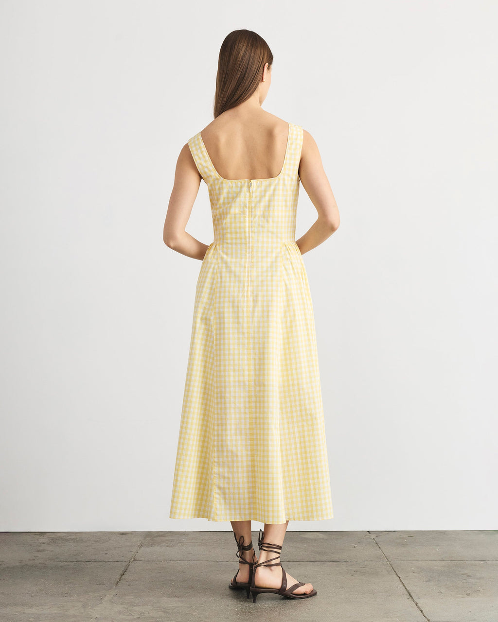 Cadence Dress in Lemon Meringue Multi