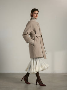 The Campos Coat in Oatmeal