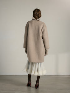 The Campos Coat in Oatmeal