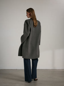 The Campos Coat in Slate
