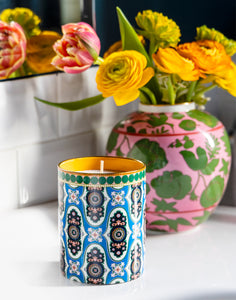 320G Candle in Capri Light Blue