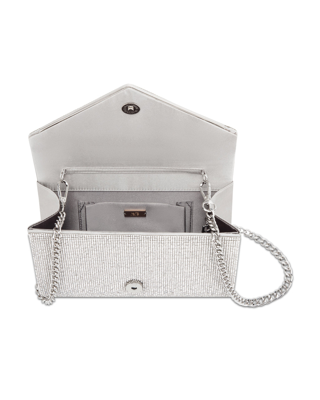 Candy Clutch in Silver