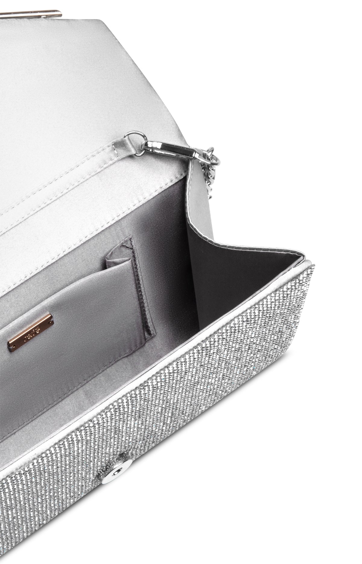 Candy Clutch in Silver