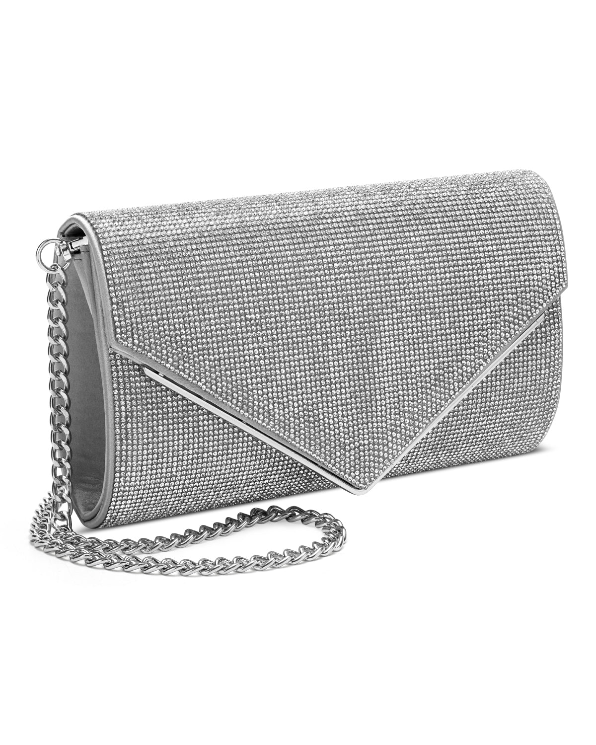 Candy Clutch in Silver