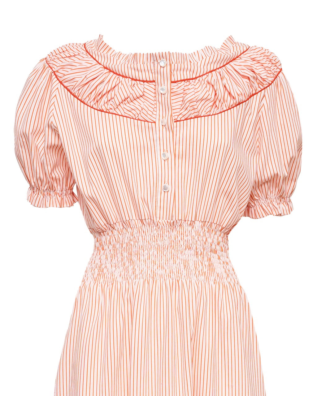 Dalia Maxi Dress in Sunset Stripe