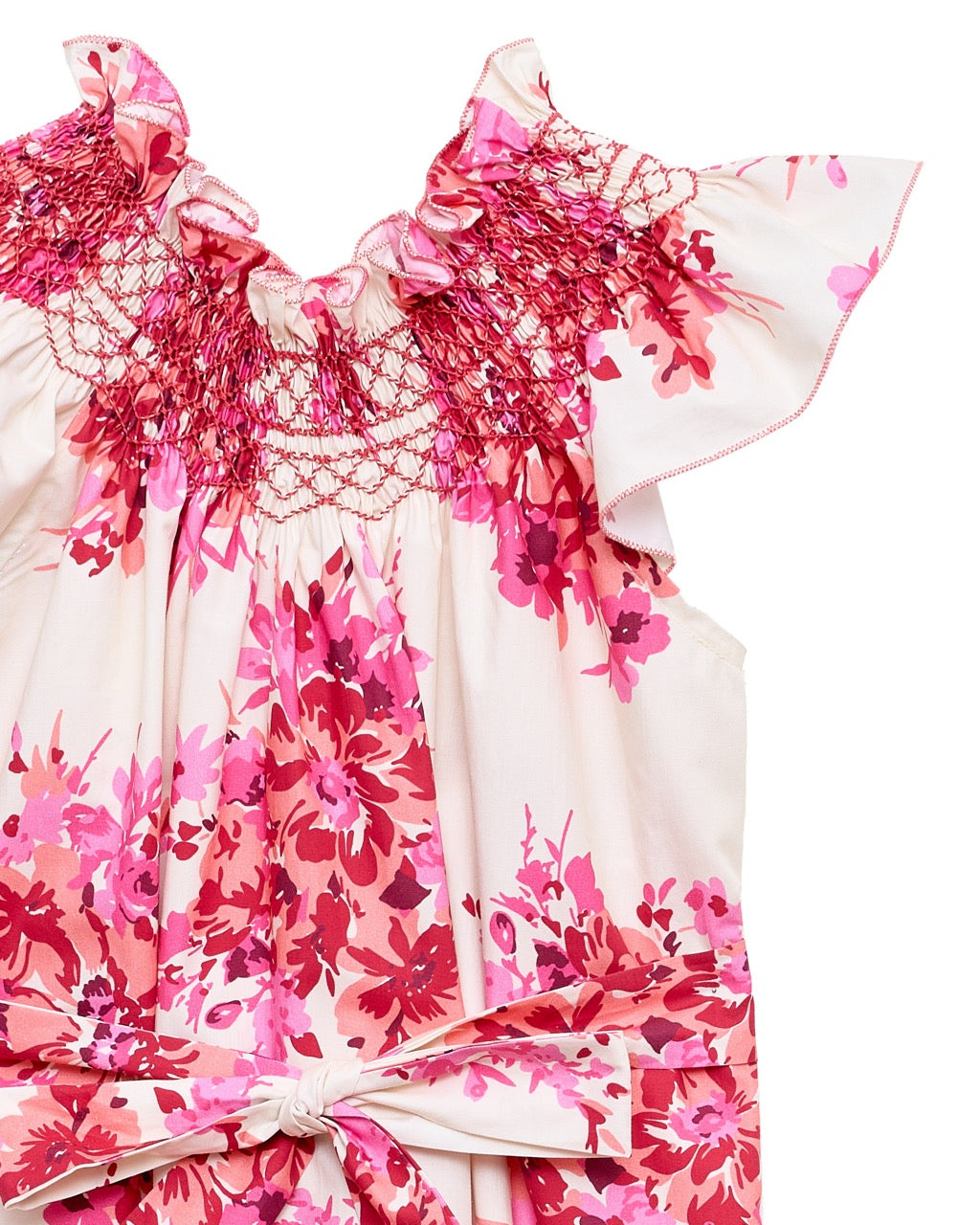 Girl’s Delfina Dress in Cloud Bouquet