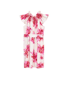 Girl’s Delfina Dress in Cloud Bouquet