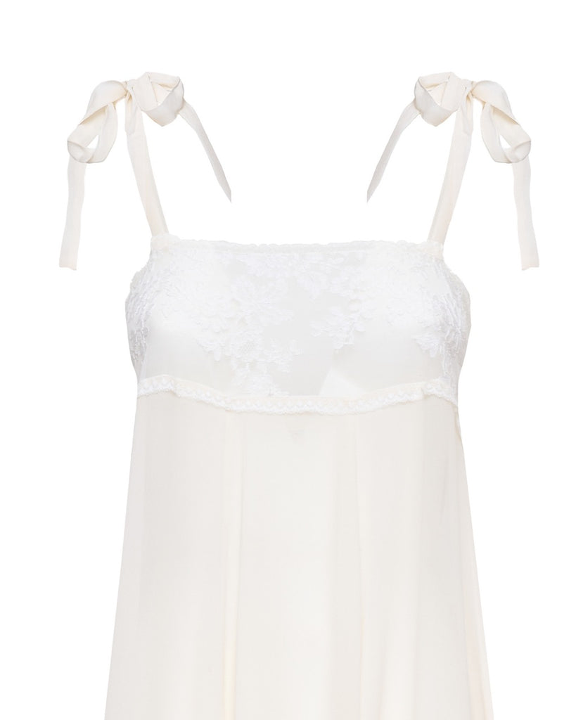 Malvina Nightgown in Sunrise Georgette