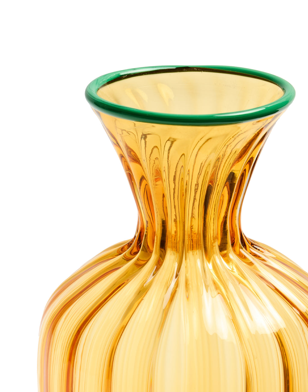 Murano Carafe in Solid Amber
