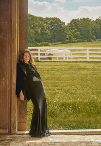 Genesis Gown in Inky Navy